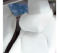 TOPABYTE Car Headrest Pillow Memory Foam Soft Ergonomic Design Comfortable Car Neck Support Cushion for Relieving Neck Fatigue Cervical Pillows for Driving, 1 Piece, White