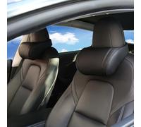 TOPABYTE Car Neck Pillow Memory Foam Automotive Seat Cushions of Headrests for Relieving Neck Stiffness Seat Neck Support Pillow, Fits ALL VEHICLES, 2 Pieces, Black