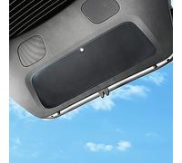 TOPABYTE Rear Trunk Tailgate Mat for Tesla Model Y Accessories 2020-2024 | Protective Pad Auto Trunk Protector Pad All Weather Interior Door Guard Mat Back Tailgate Cargo Liner Leather Carbon Fiber