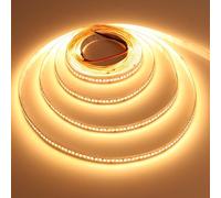 TOPAI LED Strip Lights 3000K Warm White 5M Super Bright 2350Lm/m SMD2835 LED Tape Light 20W/M 238LED/M Flexible Cuttable No Waterproof for Commercial, Home, DIY