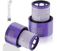 TOPALL Vacuum Filter for Dyson V10,HEPA Filter Replacement,Vacuum Accessories,Compatible with Dyson Cyclone V10 Animal/Absolute/Motorhead/Total Clean/SV12 Series, #969082-01 (2 P)