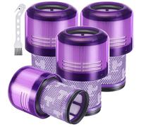 TOPALL Vacuum Filter for Dyson V12,HEPA Filter Replacement,Vacuum Accessories,Compatible with Dyson V12 Origin,Detect Slim,Slim+,Detect Slim Absolute, #971517-01 (4 P)