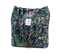TOPASION Cute Corduroy Tote Bag Canvas Shoulder Handbags for Women Travel Shopping, Plant, L