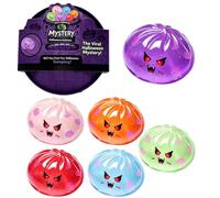 Topassion Halloween Spooky Ghost Dumpling Squishy Mystery Box,Viral Squishy Dumpling, Kawaii Dumplings Stress Balls Fidget Sensory Balls Bao Bun Squeeze, Stress Relief Fidget Sensory