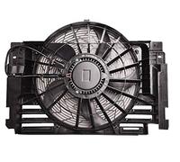 TOPAZ 64546921381 Radiator Condenser Cooling Fan Assembly