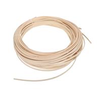 TOPBATHY 1 Roll Natural Rattan Cane Webbing 31m 6mm Width Half Round Rattan Spline Strips for Aromatherapy and Furniture Repair, Versatile Craft Usage with DIY Creativity Booster