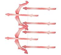 TOPBATHY 1 Set Cupid Arrow Balloons Vibrant Foil Party Decorations for Valentines Day Stage Performances and Photography Props Quick Assembly Whimsical Design