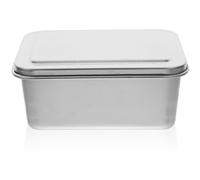 TOPBATHY 1 Set Stainless Steel Baking Pan with Lid, Rectangle Sheet Cake Pans with Covers Bakeware for Cakes Brownies Casseroles