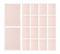 TOPBATHY 100 Sheets Pink Grid Paper for Students and Architects Portable and Easy Writing Paper for Coordinate Drawing and Calculations A4 Size for Maths and Architecture