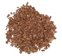TOPBATHY 100g Medium Toasted Oak Chips for Wine Making Enhance Red Wine Flavor Aroma for Home Brewing Supplies