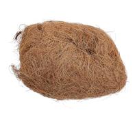 TOPBATHY 100g Natural Coconut Fiber Nesting Material Moisture Absorption Warmth Brown Breathable Liner for Plants and Birds Upholstery Nest Building