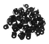 TOPBATHY 100pcs Black Corner Brackets Heavy Duty Iron Shelf Support Braces for Wood Shelving Wall Storage Workshop Garage Sturdy Reinforcement with Quick Installation and Sleek Design
