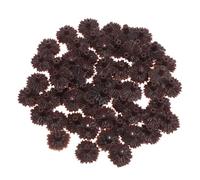 TOPBATHY 100pcs Model Tree Feet Plastic Miniature Tree Stand Coffee C-26 DIY Crafting Educational Environments