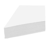 TOPBATHY 100pcs Paper Quilting Templates Piecing Template for Beginners White Creative Sturdy Not Easily Deformed Use DIY Patchwork Crafting