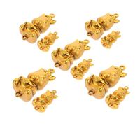 TOPBATHY 10pcs Chinese Zodiac Horse Pendants Year of Horse Hanging Charms for Spring Festival Bonsai Decorations Traditional Crafting Supplies with Auspicious Wealth Symbolism