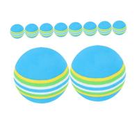 TOPBATHY 10pcs EVA Practice Golf Balls for Indoor Use Soft Balls for Cats and Dogs Interactive Pet for Play and Training Bulk for Consistent Practice