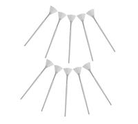TOPBATHY 10pcs Mask Applicator Flare Brush Soft Bristles for Facial Beauty Makeup Tool Reusable Mask Brush for Women