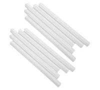 TOPBATHY 10pcs Plastic Binding Bars with 23mm Spine Width for A4 Report Covers and School Projects, White Slide Grip Filing Fasteners for Document Presentation and File Organisation
