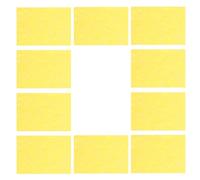 TOPBATHY 10pcs Square Sponge Cleaning Cushion for Soldering Iron Soldering Tip Cleaner Simple and Lightweight High Absorption for Cleaning