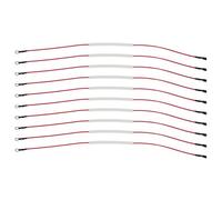 TOPBATHY 10pcs Thermal Fuse for Rice Cooker and Electric Rice Cooker with Precise Temperature Control and Overheat Protection Metal and Rubber Material for Home Kitchen Setup