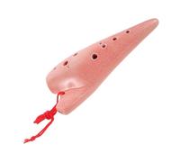 TOPBATHY 12hole Ceramic Ocarina Flute Musical Wind Instrument for Beginner Boy Girl's Practice at School and Home