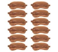 TOPBATHY 12pcs Cartoon Plush Sleep Mask for Women and Adults, Enhanced Light Blocking with Soft Cloth Material, Portable Eye Mask with Storage Pouch for Office Use and School Naps