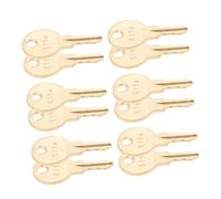 TOPBATHY 12pcs Dispenser Key for Toilet Paper Soap Dispensers Lightweight Portable Access Tool for Maintenance Offices Schools Commercial Spaces