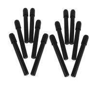 TOPBATHY 12pcs Eyebrow Pencil Holder Extender with Anti-slip Firm Grip and Skin-friendly Soft Brush for Precise Natural Makeup Compatible with Various Brands for Beginners and Professionals