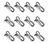 TOPBATHY 12pcs Guitar Pedal Power Cable with Anti-skid Design for Practice and Recording