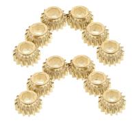 TOPBATHY 12pcs Metal Guitar Tuning Pegs Precision Gears for Acoustic Electric Guitar Replacement Wear-resistant Head Button Accessory for Accurate Sound