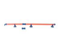 TOPBATHY 14 Inch Bubble Wall Air Stone for Fish Tank Aquarium Oxygen Strip with Connector and 2 Rubber Suction Cups, Plastic Material Creates Tiny Bubbles, Suitable for Aquarium Aeration