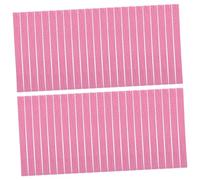 TOPBATHY 150pcs Makeup Brush Mesh Covers Protective Net Set for Travel and Storage, Rose Red Pe Mesh Makeup Tool Protectors for Brush Heads