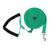 TOPBATHY 15m Long Dog Leash Nylon Alloy Traction Strap Comfortable Eva Handle for Pulling for Dog Running and Training