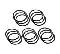 TOPBATHY 15pcs Trumpet Rubber Rings Soft Flexible Instrument Slide Buffer Pads for Trumpet Cornet Muffler Noise Reduction Replacement Accessory