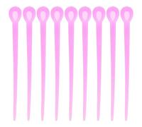 TOPBATHY 180pcs Perming Needles Plastic Hair Curler Picks Reusable Colorful Styling Accessories for Women and Girls Create Spiral Curls Or Waves Hair Rollers Random Color