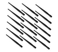 TOPBATHY 18pcs Black Plastic Dip Pen Nib Holders for Writing and Drawing, Comic Penholders with Sturdy Plastic Shaft, Suitable for Artists, Students, and Calligraphy Use