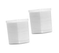 TOPBATHY 2 Boxes Lash Extension Glue Wipes and Nail Polish Remover Pads, 200 Pieces Each, Disposable Cotton Cleaning Sheets for Manicure and Eyelash Glue Removal