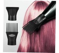 TOPBATHY 2 Pcs Hair Dryer Diffuser Nozzle Plastic Blow Dryer Comb Attachments for Curling Smoothing and Detangling Hair Easy Install