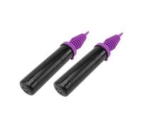 TOPBATHY 2 Pcs Portable Balloon Inflator Hand Pump for Long and Round Balloons Manual Air Pump with Tile Cut Nozzle Lightweight and Easy to Use for Party Swim Rings Home and Shop Decoration