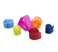 TOPBATHY 20 Pcs Nylon Reusable Cable Ties Straps for Little Cables Portable Cord Organizer Wraps for Travel and Home Use Multi-Purpose Wire Organizer Fastening Wraps Random Color