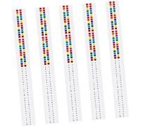 TOPBATHY 20 Sheets Alphabet Index Sticky Tabs for Notebooks and Notepads Self-Adhesive Page Markers Colorful Label Stickers for Office School Home Organization and Planning