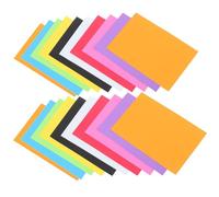 TOPBATHY 20 Sheets Colored Sponge Paper DIY Craft Sponge Sheets for Handmade School Art Projects Home Office Party Decorations Easy-Cut Crafting Material