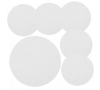 TOPBATHY 200pcs Medium Speed Qualitative Round Filter Paper for Lab Experiments Strong Liquid Absorbance Sediment Filtration Chemistry and Boiler Water Analysis Supplies