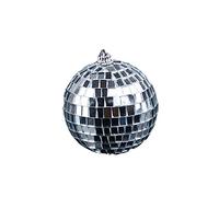 TOPBATHY 20cm Solid Construction Mirror Ball Disco Wedding Banquet Night Club Music Festival Accessory
