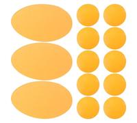 TOPBATHY 20pcs Adhesive Light Diffuser Film 50mm Warm White Converter Stickers for LED Panels and Track Lights, Ambient Mood Lighting Correction Gel Filters for Home and Event Use