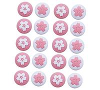 TOPBATHY 20pcs Joystick Cap Joystick Grip Button Cover Compatible with Portable Game Console for Thumb Caps Analog Stick Covers Use during Gaming Sessions