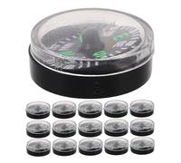 TOPBATHY 20pcs Mini Plastic Orienteering Compass for Hiking and Backpacking Lightweight Portable Outdoor Direction Guide with Rapid Navigation Needle Survival Tool for Camping and Emergency