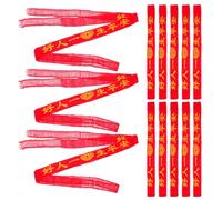 TOPBATHY 20pcs Red Waist Belt for Men Women Handmade Woven Rope Chain Jewelry Luck Protection Pendant Lightweight Versatile for Daily Wear Special Occasions Auspicious Red Design