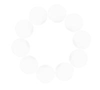 TOPBATHY 20pcs Round Acrylic Spotlight Covers for Mr16gu10 Bulbs, Downlight Round Acrylic Covers with No Hole Design, Weather Resistant and Easy Maintenance, for Outdoor and Home Use