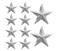 TOPBATHY 20pcs Snowboard Stomp Pads Metal Grip Pad with Star Studs